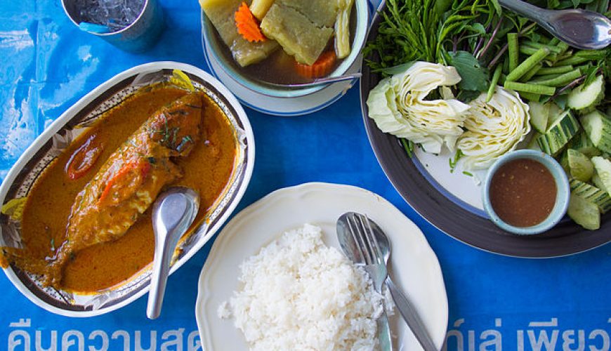 list of Thai dishes for Vegetarian