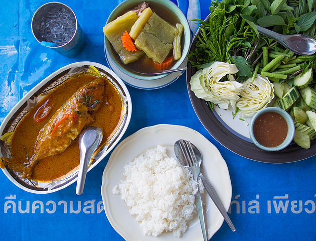list of Thai dishes for Vegetarian