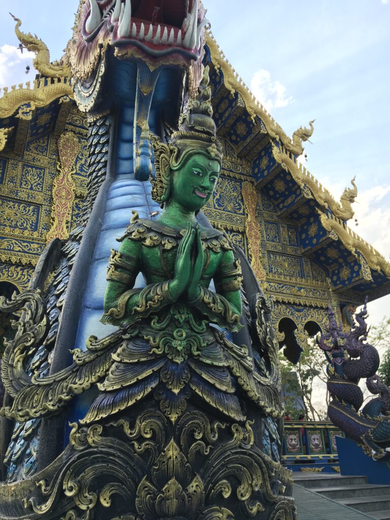 The Blue Temple in Chiang Rai, Thailand