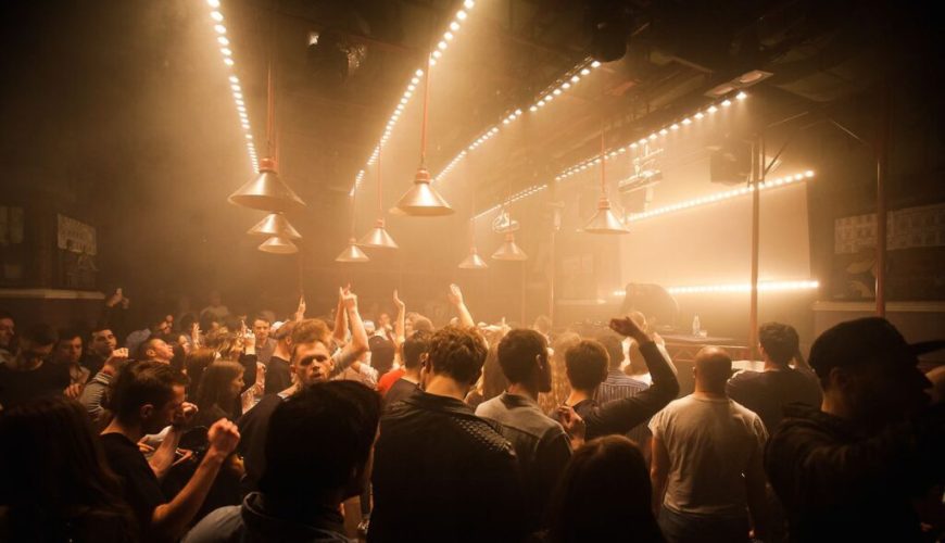 Night life of Moscow