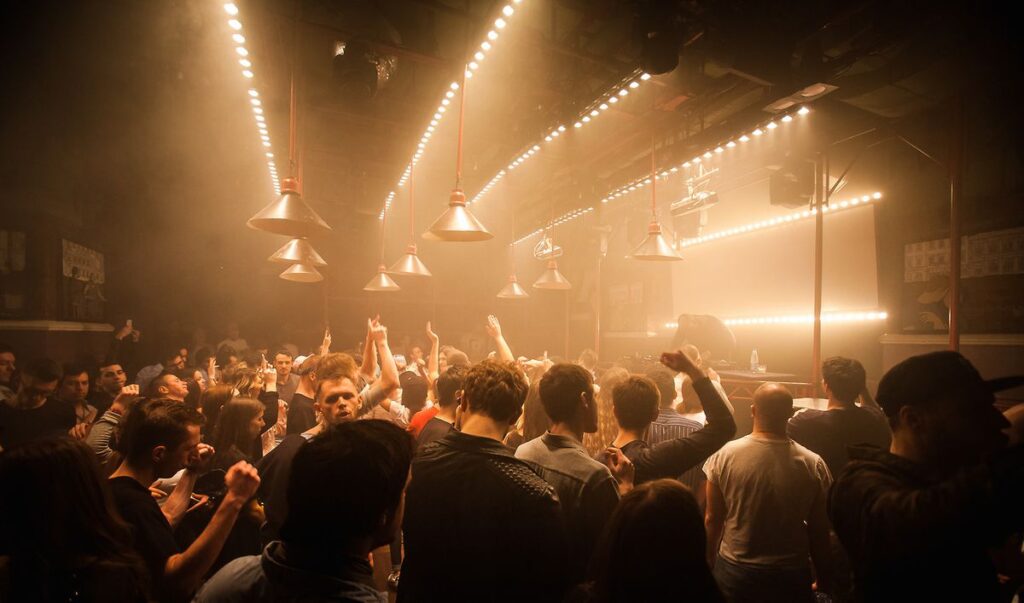 Night life of Moscow
