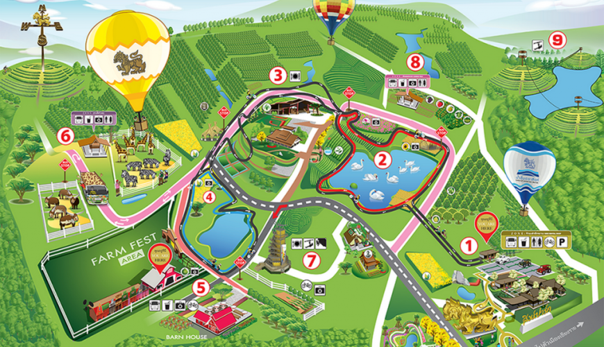 Singha Park in Chiang Rai/ Tea Farms