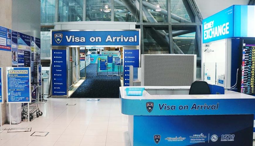 Document Required for Visa On Arrival in thailand